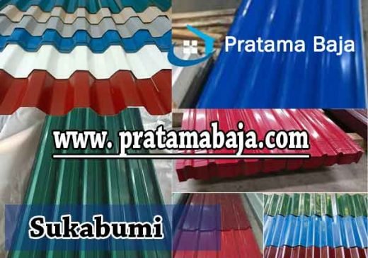 harga atap spandek warna Sukabumi