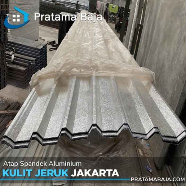 harga spandek aluminium kulit jeruk Jakarta