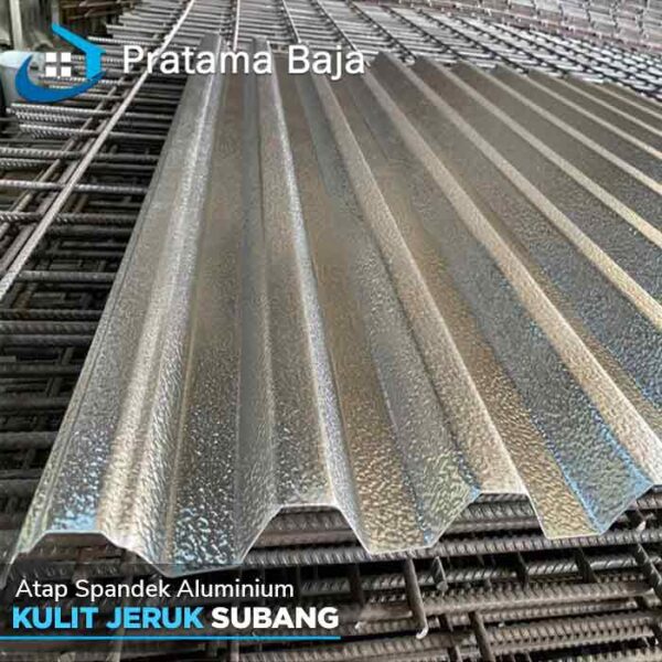 Harga Atap Spandek Aluminium Kulit Jeruk Subang