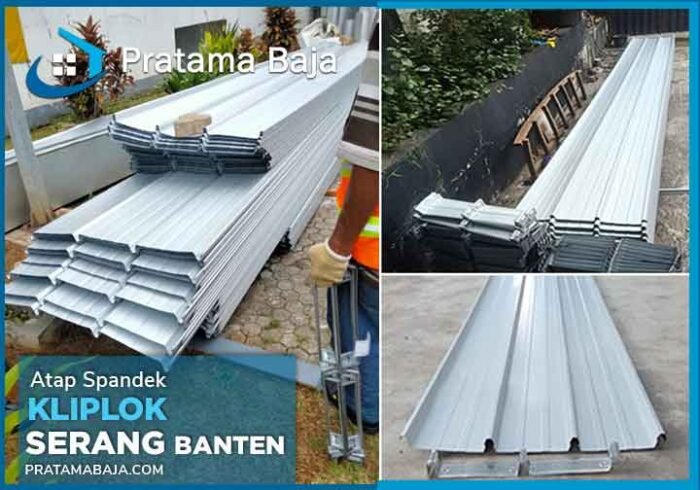 harga atap spandek kliplok Serang Banten